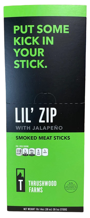 Jalapeno Flavored Smoked Meat Stick (30 CT)