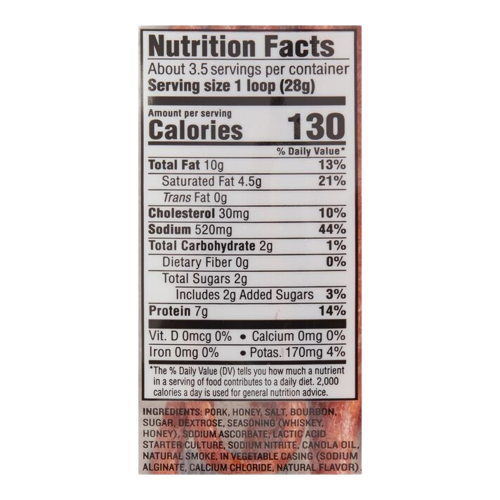 Salami Sticks Honey Bourbon (16 packs)