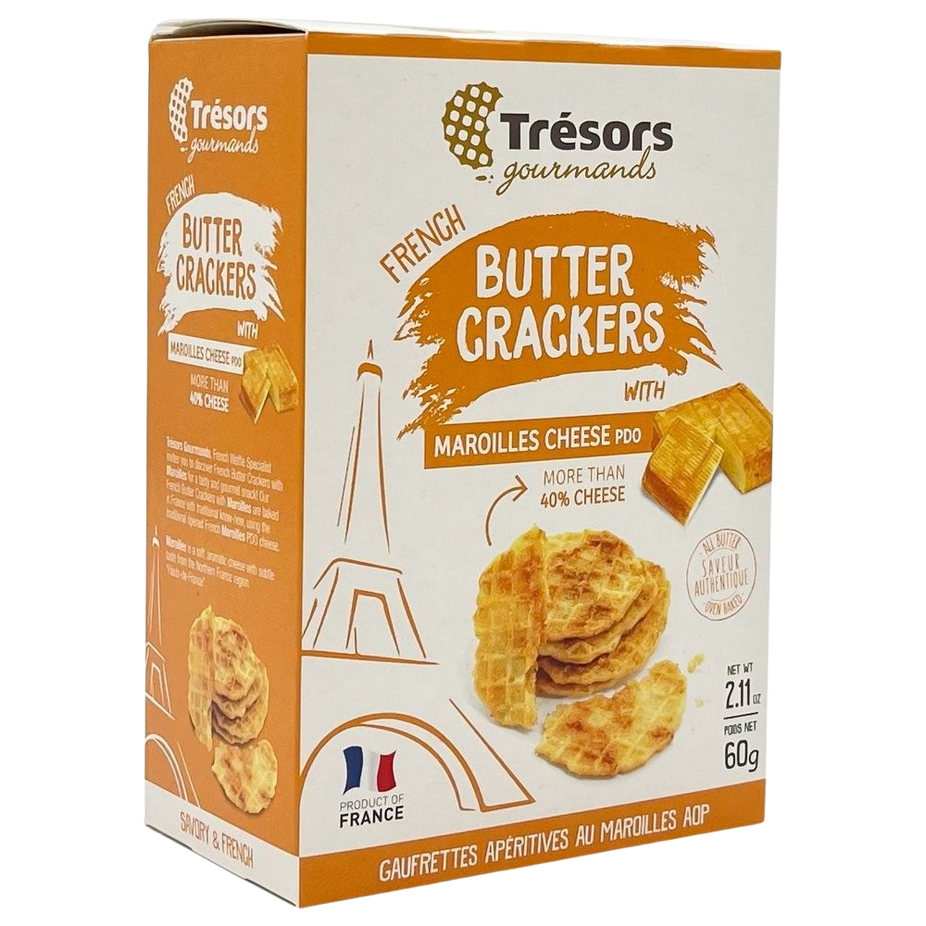 Butter Crackers with Marseilles Cheese