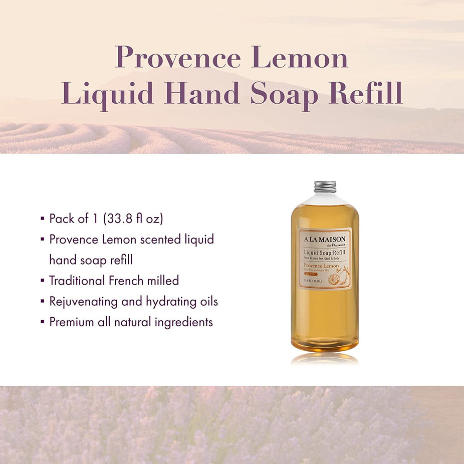 Provence Lemon Liquid Hand Soap Refill
