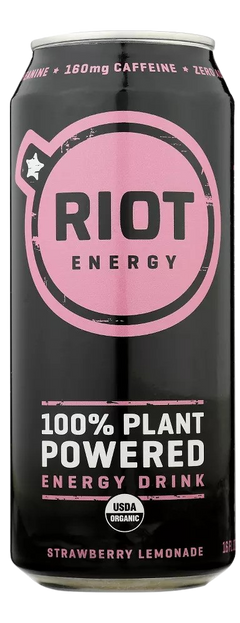 Organic Strawberry Lemon Energy Drink