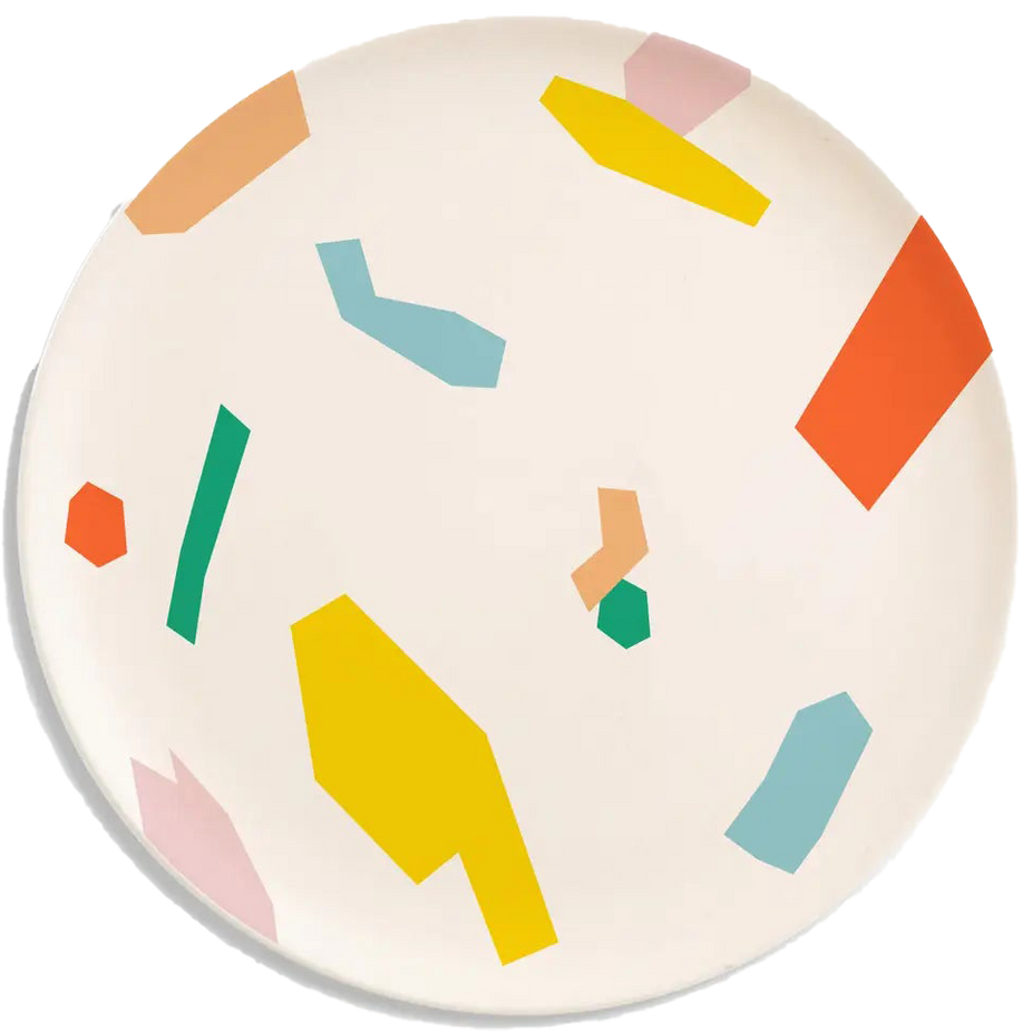 Bamboo Salad Plate Set in Party (4 CT)
