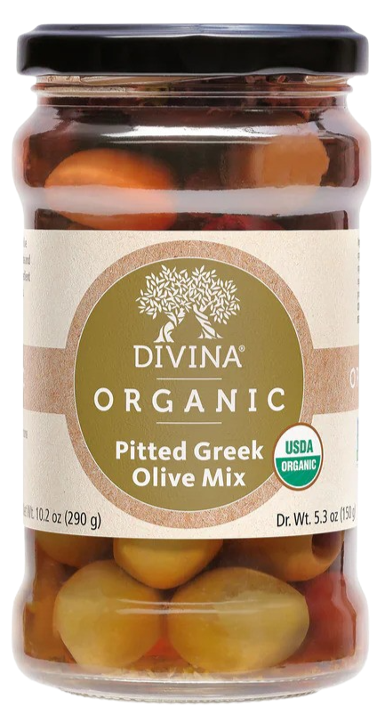 Organic Pitted Greek Olive Mix
