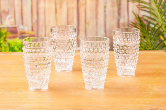 Clear Acrylic Tumbler 18 oz Highball Drinking Glasses (Set of 4)