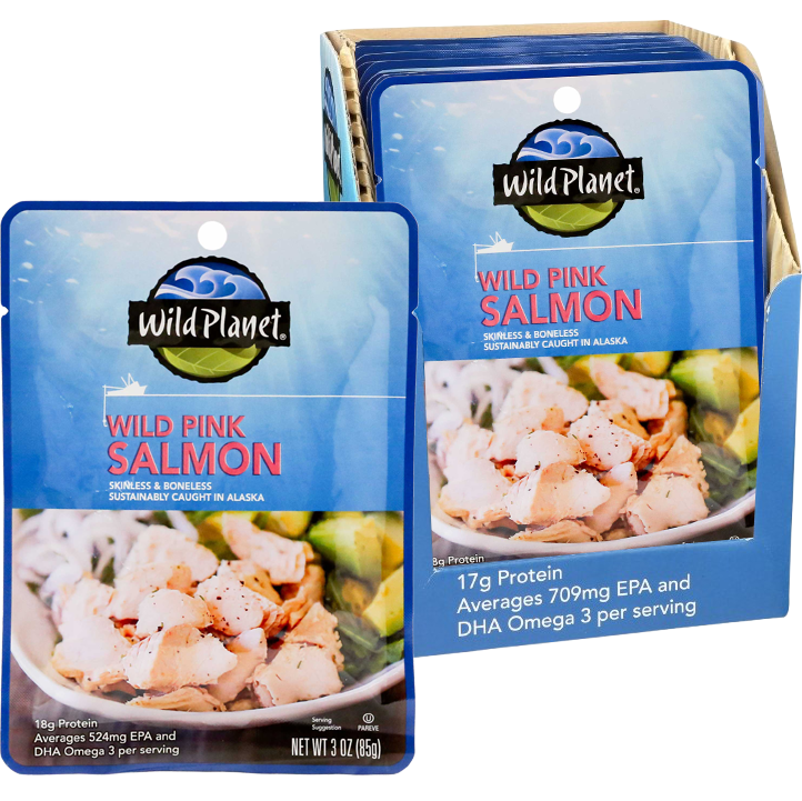Wild Pink Salmon (24 Pack)