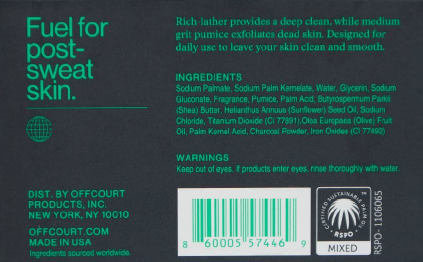 Exfoliating Body Soap Coconut Water Sandalwood