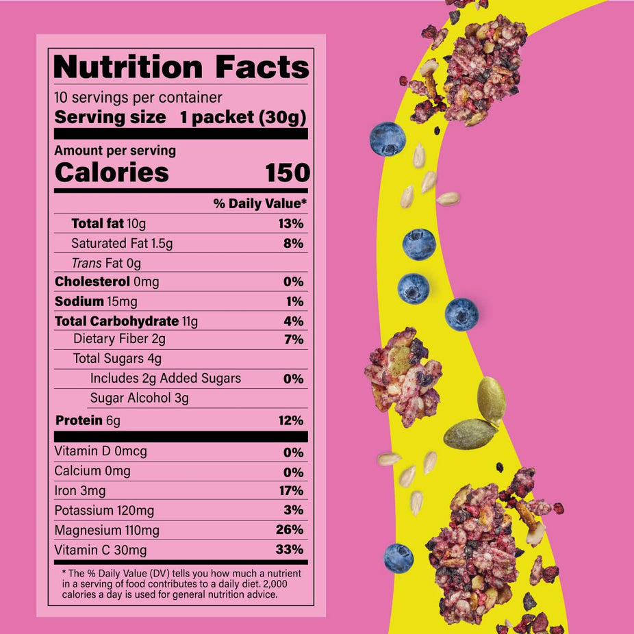 Organic Seed Granola with Berries - Immunity Boost (10 CT)