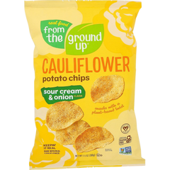 Sour Cream & Onion Cauliflower Chips