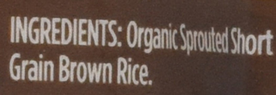 Organic Sprouted Short Brown Rice