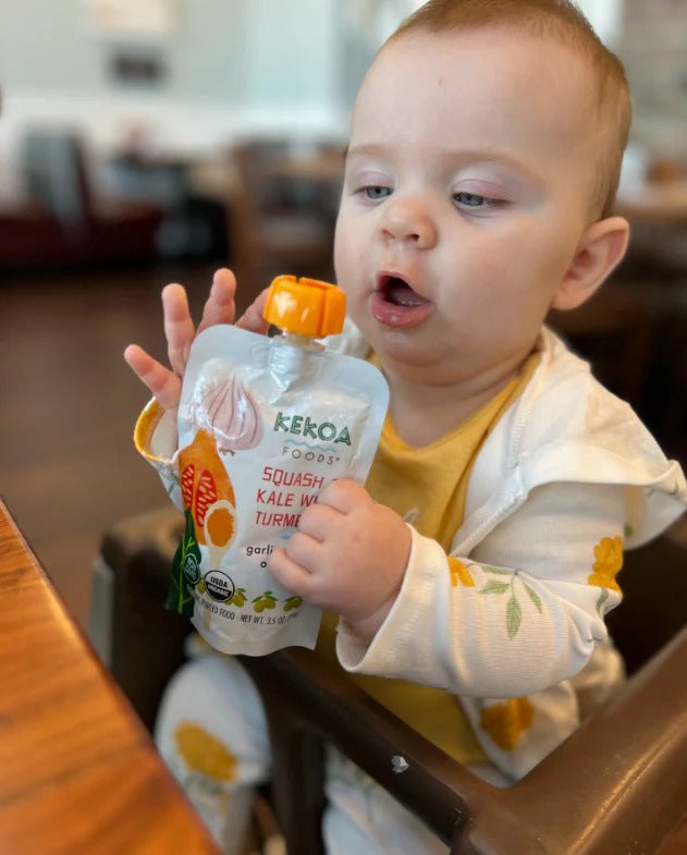 Squash & Kale with Turmeric Baby Food (6 Pack)