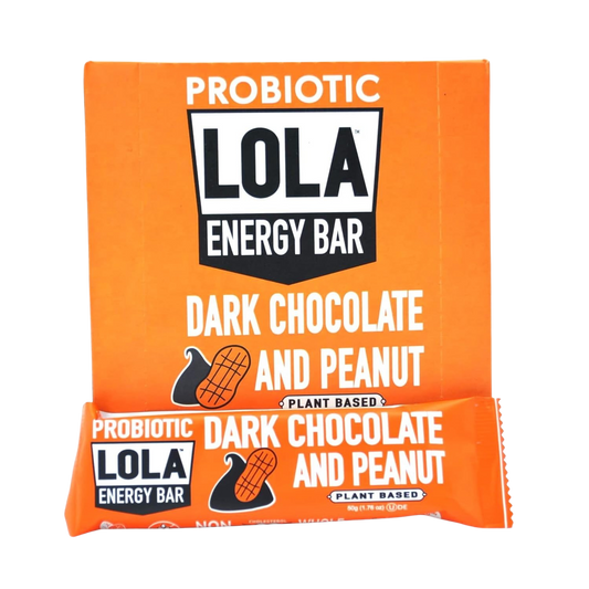 Dark Chocolate & Peanut Probiotic Bar (12 CT)