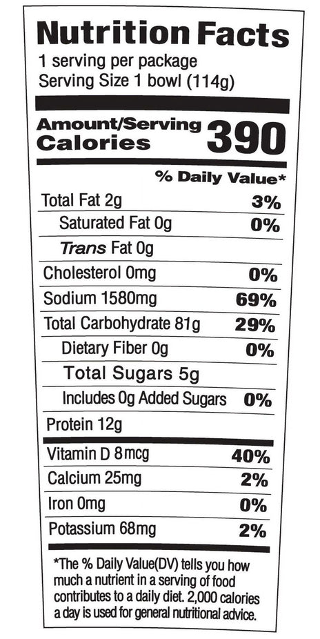 Organic Vegan Chicken Big Noodle Bowl