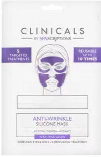 Anti-Wrinkle Silicone Mask (5 Pack)