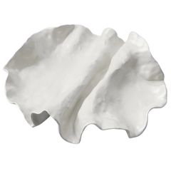 Frida White Porcelain Decorative Plate