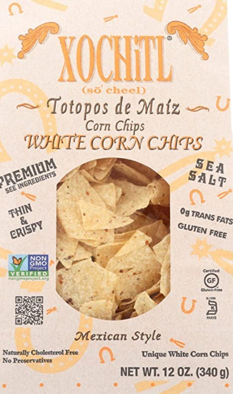 Organic Salted White Corn Chips