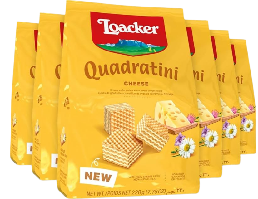 Cheese Quadratini (6 Pack)