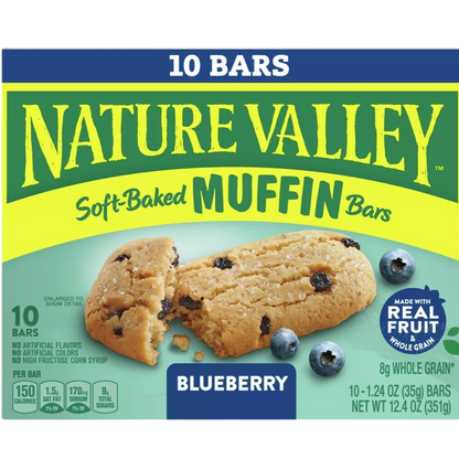 Blueberry Soft-baked Muffin Bars (10 CT)