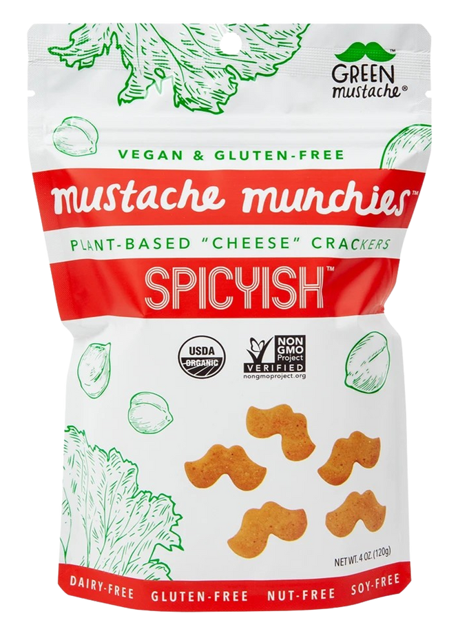 Spicyish Plant Based Crackers