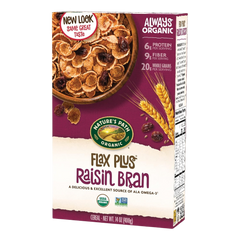 Organic Flax Plus Raisin Bran Cereal