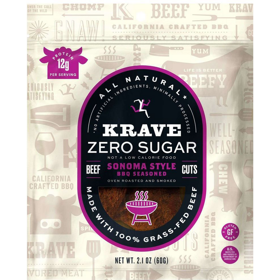 Sonoma Style Zero Sugar BBQ Beef Jerky