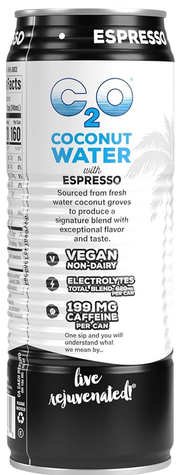 Coconut Water with Espresso