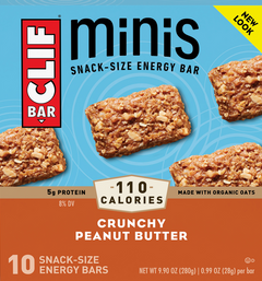 Crunchy Peanut Butter Mini Energy Bar (10 Pack)