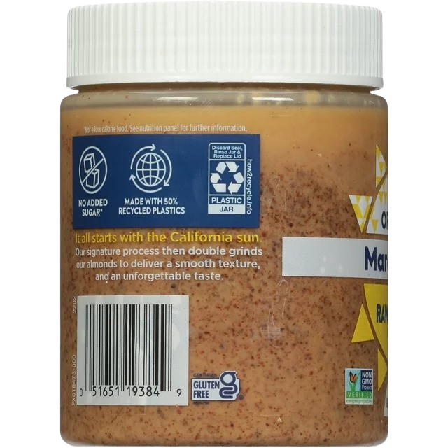 Organic Creamy Almond Nut Butter