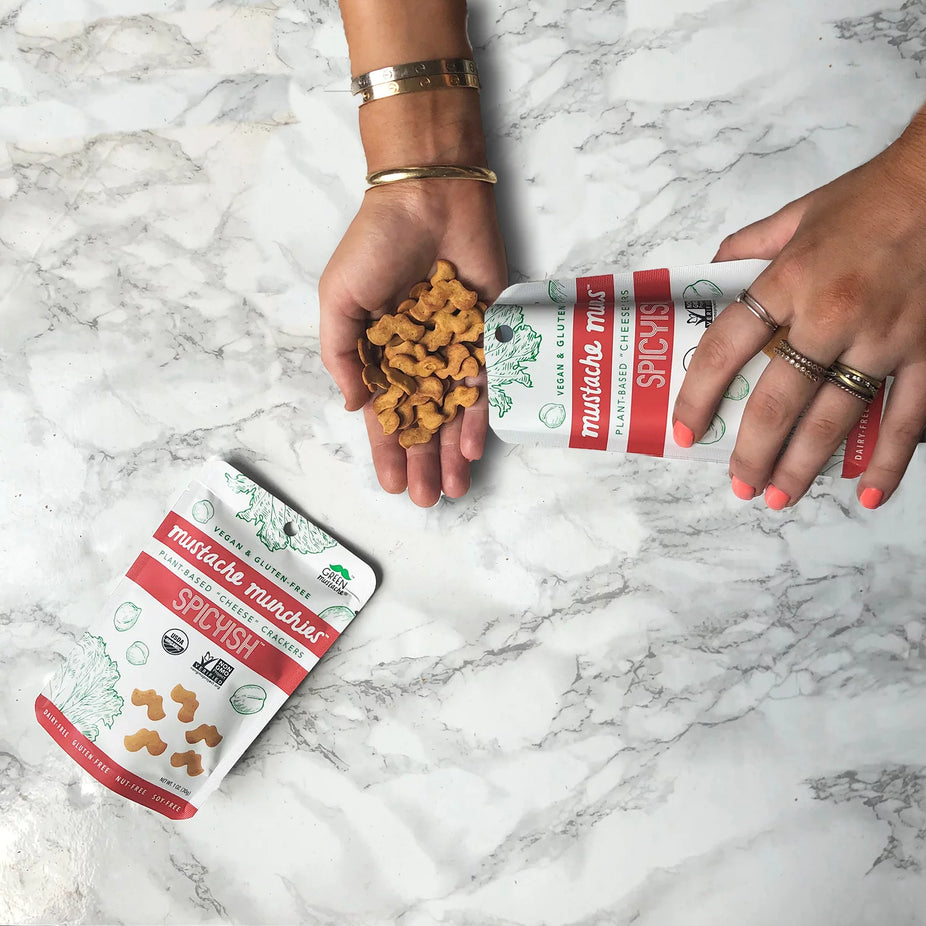 Spicyish Plant Based Crackers