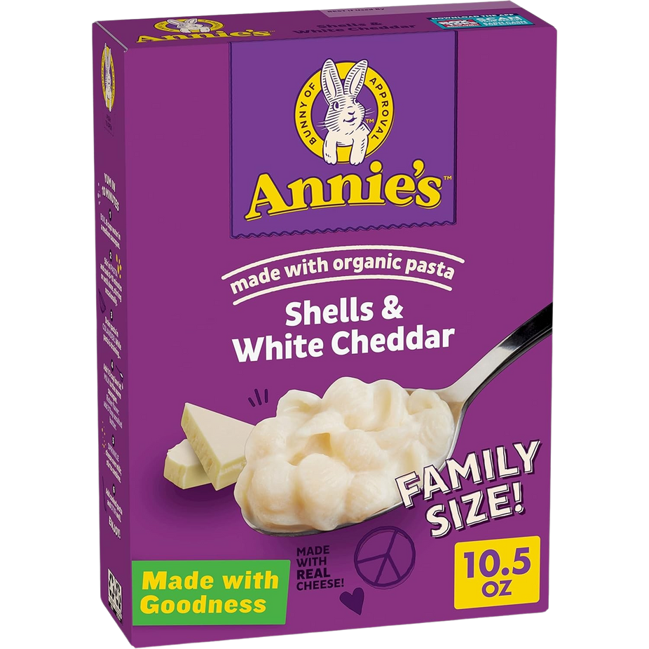 Annie's Shells & White Cheddar Mac & Cheese Family Size