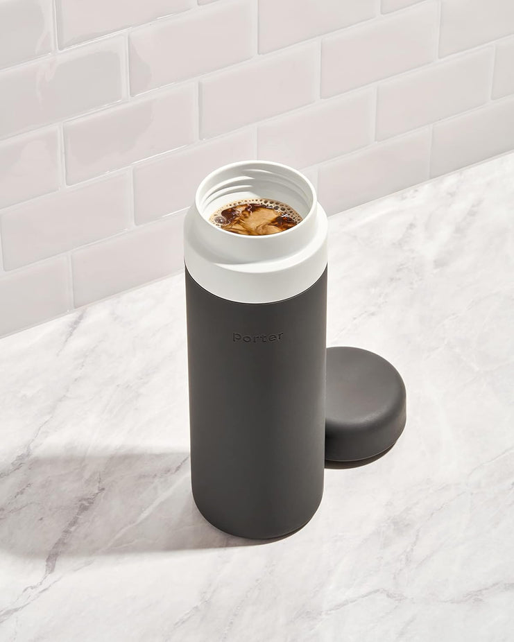 20oz Insulated Ceramic Bottle - Charcoal