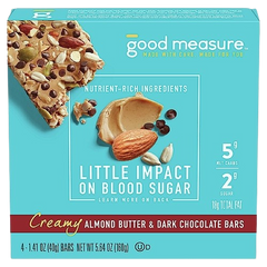 Creamy Almond Butter & Dark Chocolate Bars (4CT)