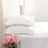 Woven Pillowcase Set in White (Queen)