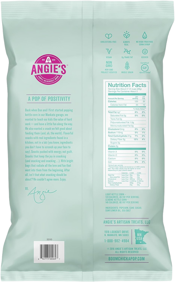 BOOMCHICKAPOP Light Kettle Corn