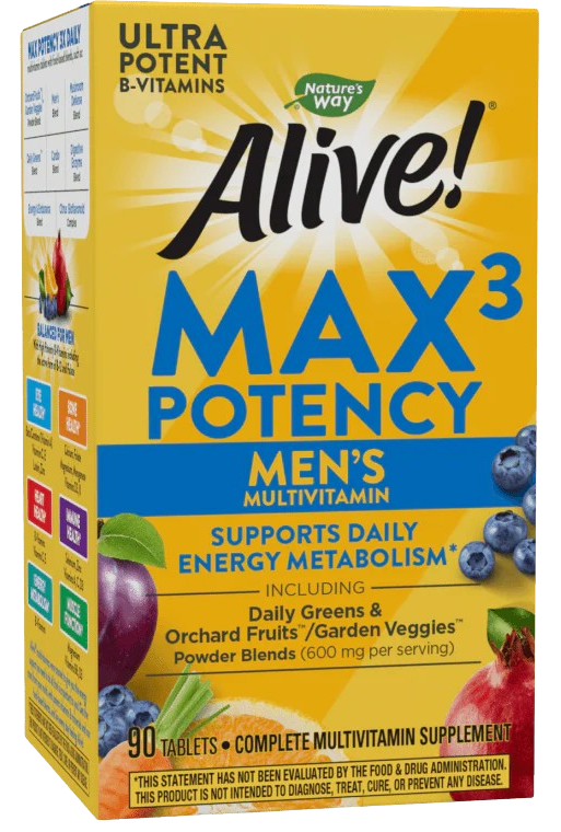 Alive!® Men’s Max3 Daily Multivitamin