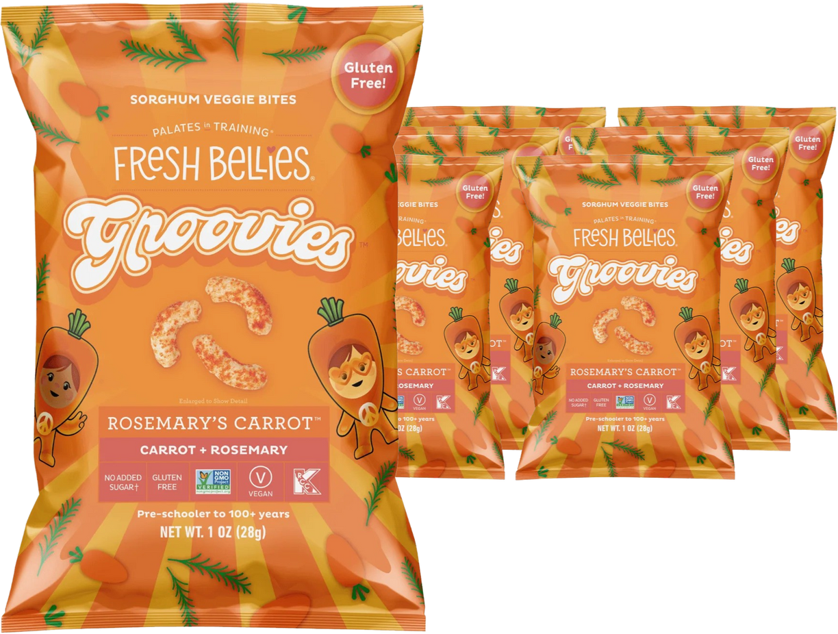 Groovies - Rosemary's Carrot Veggie Bites (6 Pack)