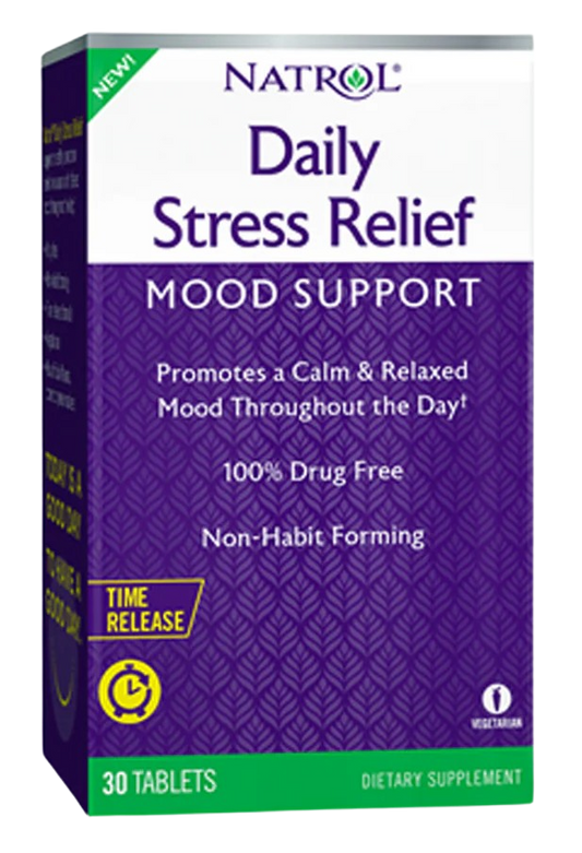 Daily Stress Relief Time Release Tablets (30 Tablets)