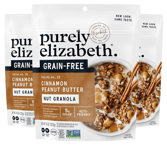 Grain-Free Nut Granola - Cinnamon Peanut Butter (3 Pack )