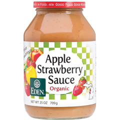 Organic Apple Sauce Strawberry