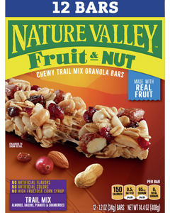 Fruit & Nut Trail Mix Granola Bar (12 CT)