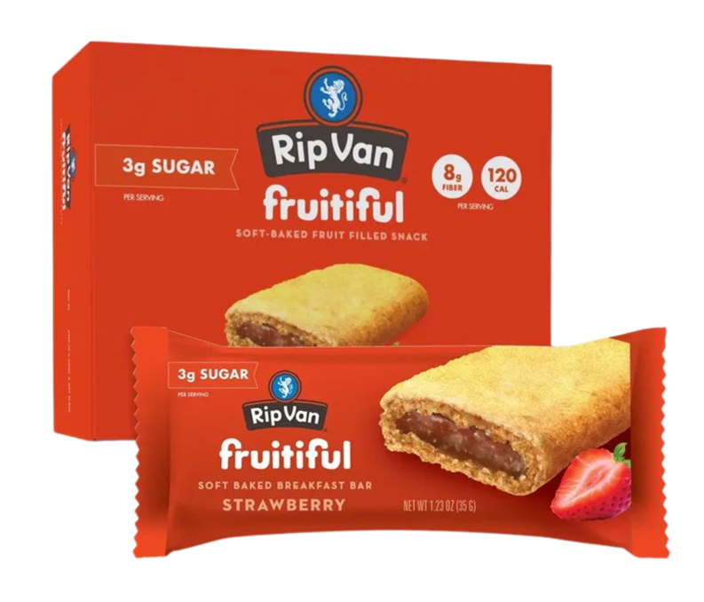Fruitful - Soft Baked Breakfast Bar - Strawberry (12 CT)