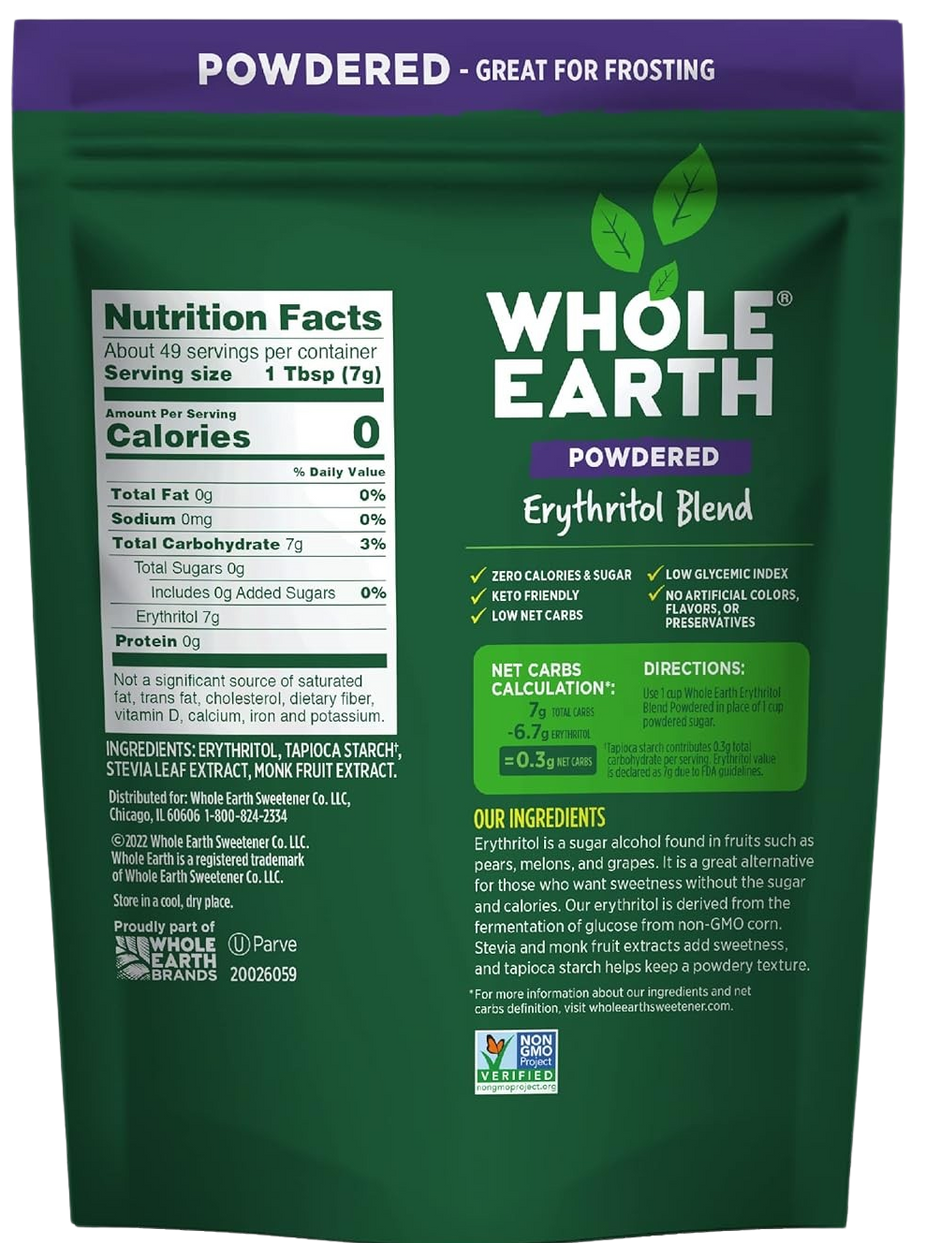 Powdered Sugar Replacement Baking Blend