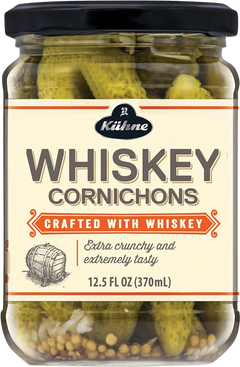 Whiskey Cornichons