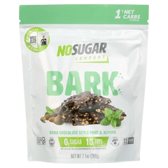 Dark Chocolate Mint Almonds Bark