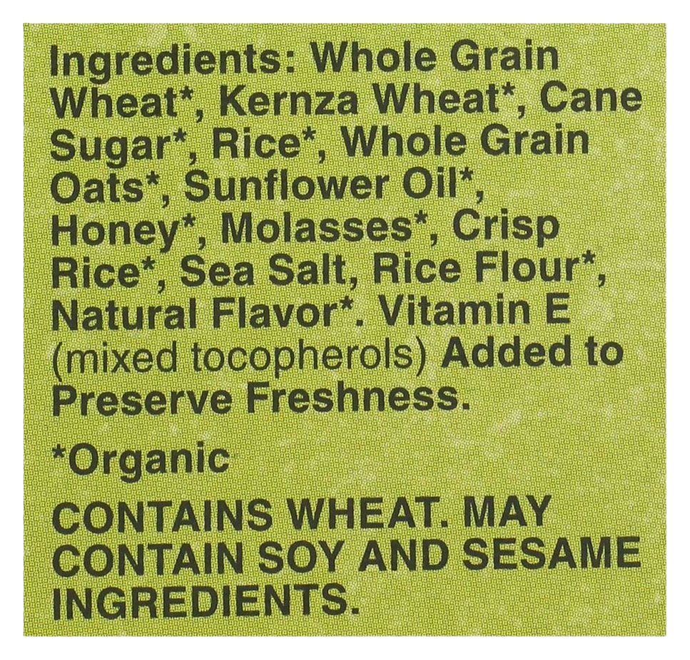 Organic Honey Oats Kernza Grains Cereal