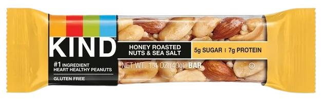 Honey Roasted Nuts and Sea Salt Bar (12 CT)
