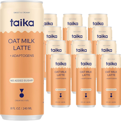 Oat Milk Latte + Adaptogens (12 Pack)