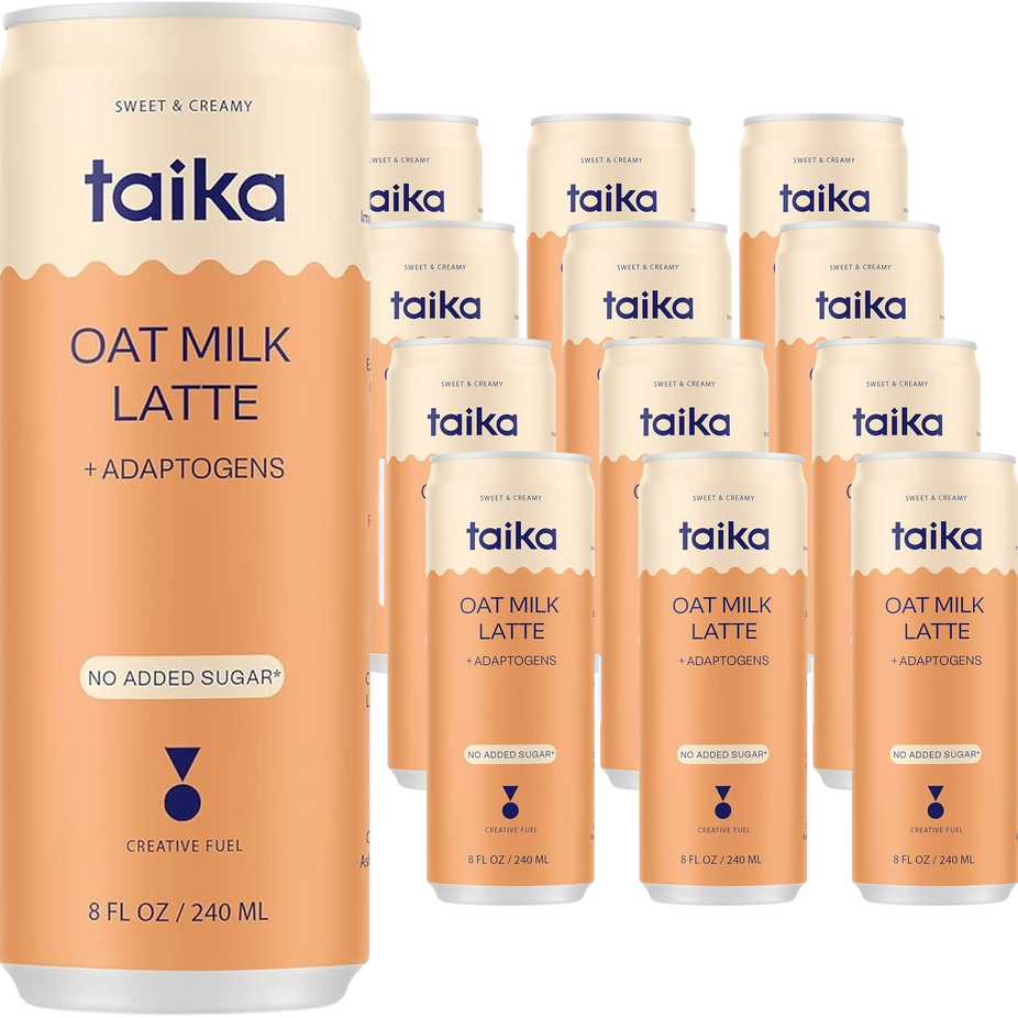 Oat Milk Latte + Adaptogens (12 Pack)