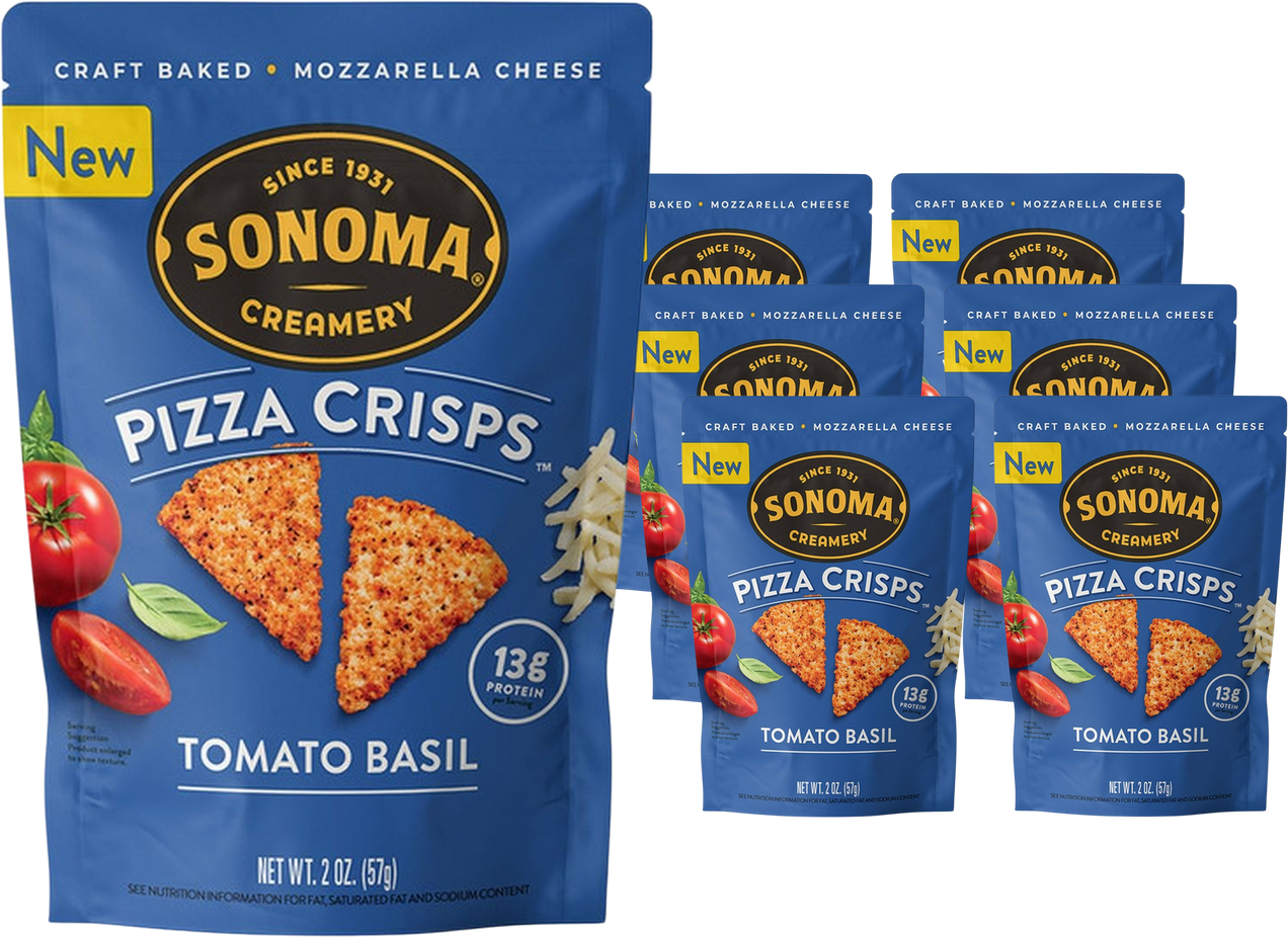 Tomato Basil Pizza Crisps (6 Pack)