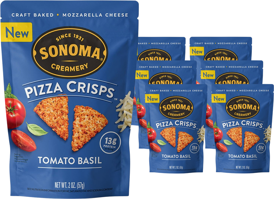 Tomato Basil Pizza Crisps (6 Pack)