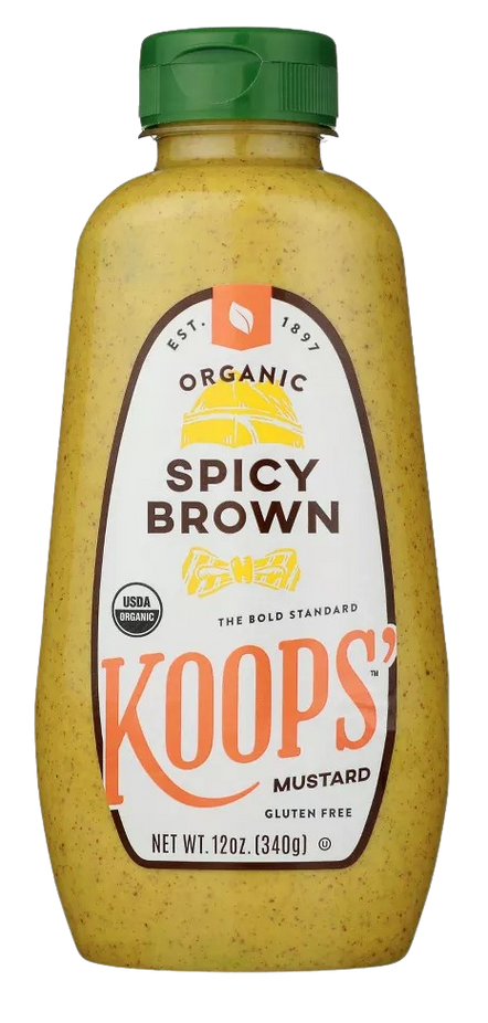 Organic Spicy Brown Mustard